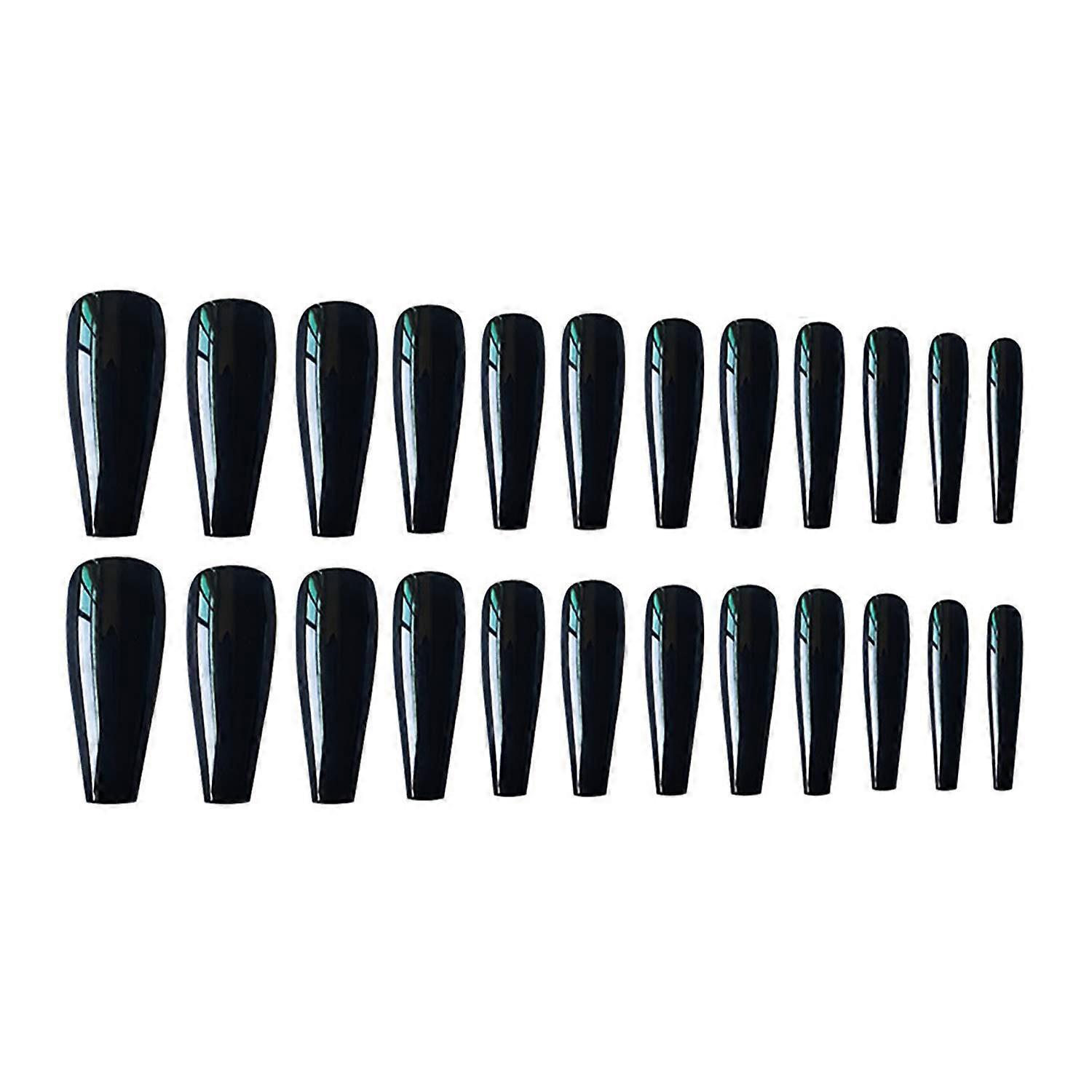 Press On Nails Almond Shape, Easy Application Non-Toxic Odorless High Quality Abs Salon-like Results With Reusable Nails For Quick Removal Wide