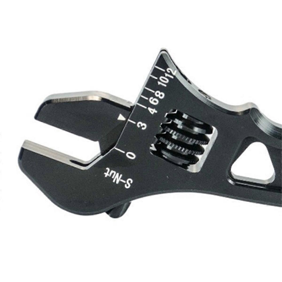 Adjustable AN 3 4 6 8 10 12 Metal WRENCH HOSE Fitting tool Blue