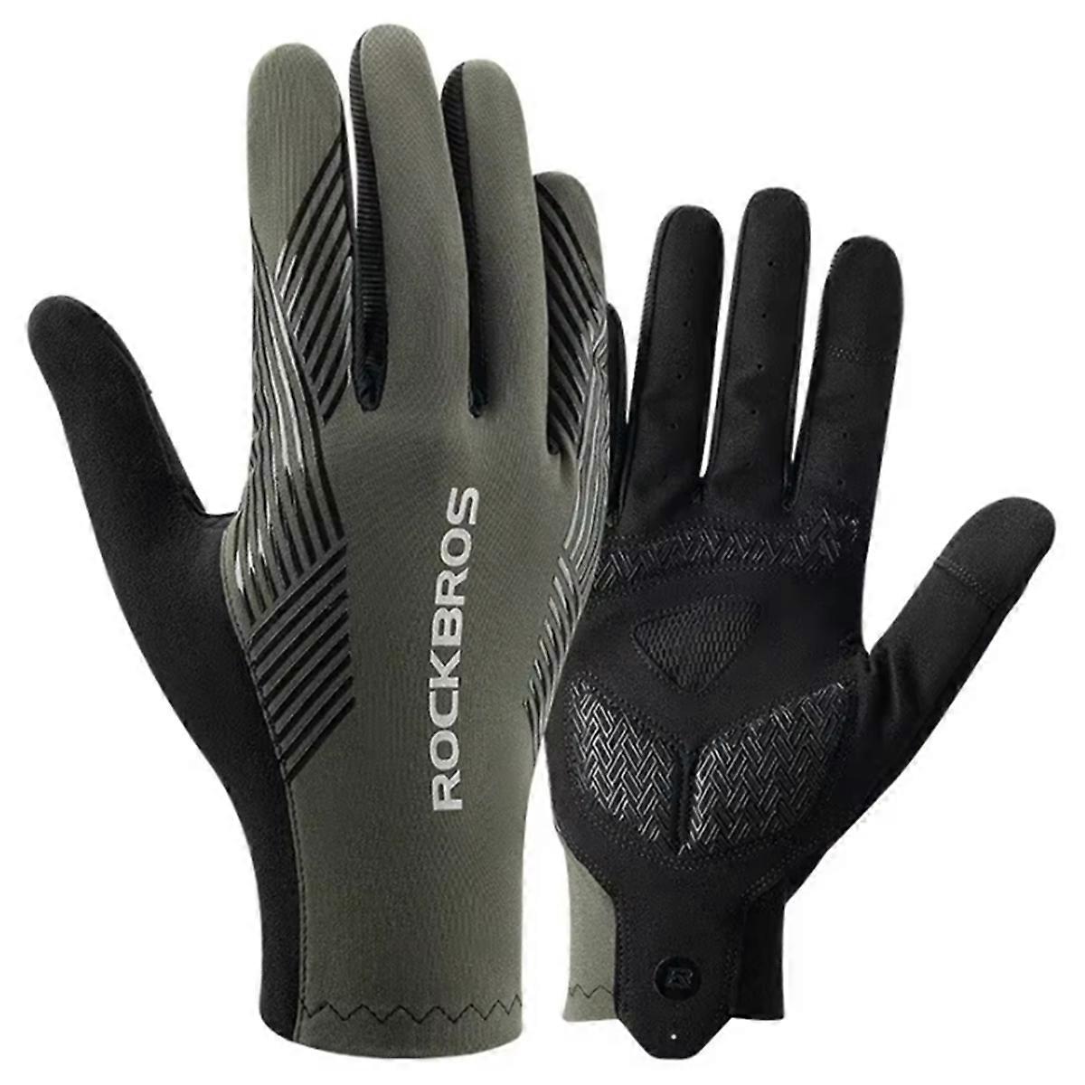 Cycling Gloves Breathable Gym Motor Gloves Green M