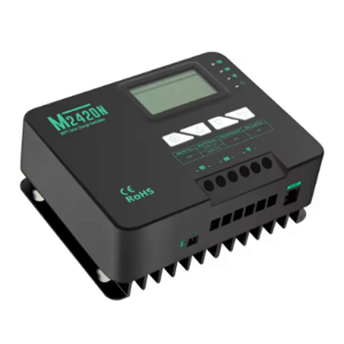 Battery 12V/24V 20A MPPT Solar Charge Controller PCBA Glued with Polyurethane & Silicon Mixture Blu