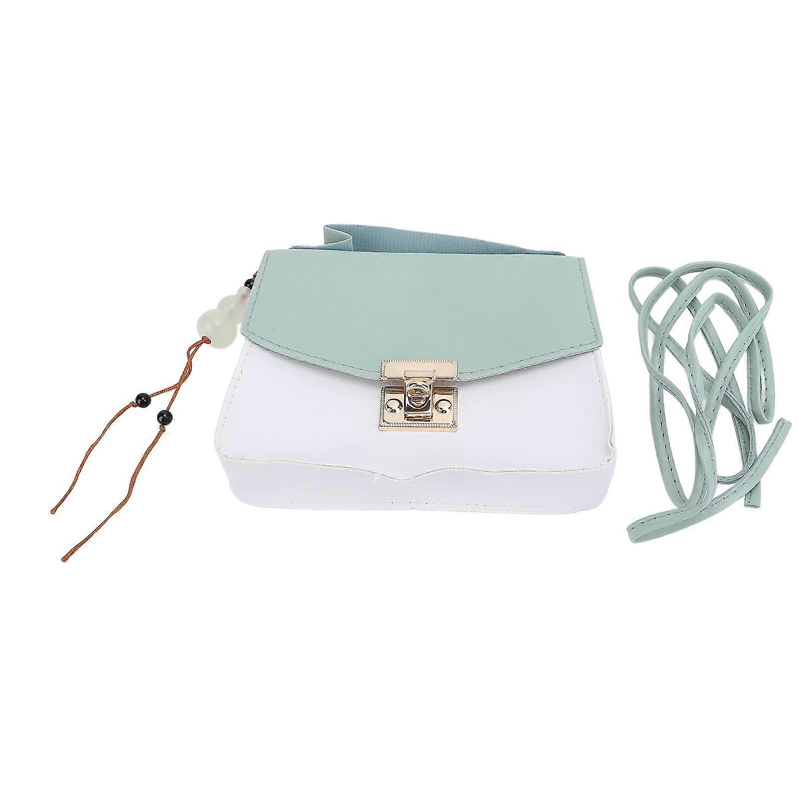 Borsa a tracolla da donna Borsa con manico superiore Borsa carina resistente ai graffi con design a blocchi di colore Spazio spazioso