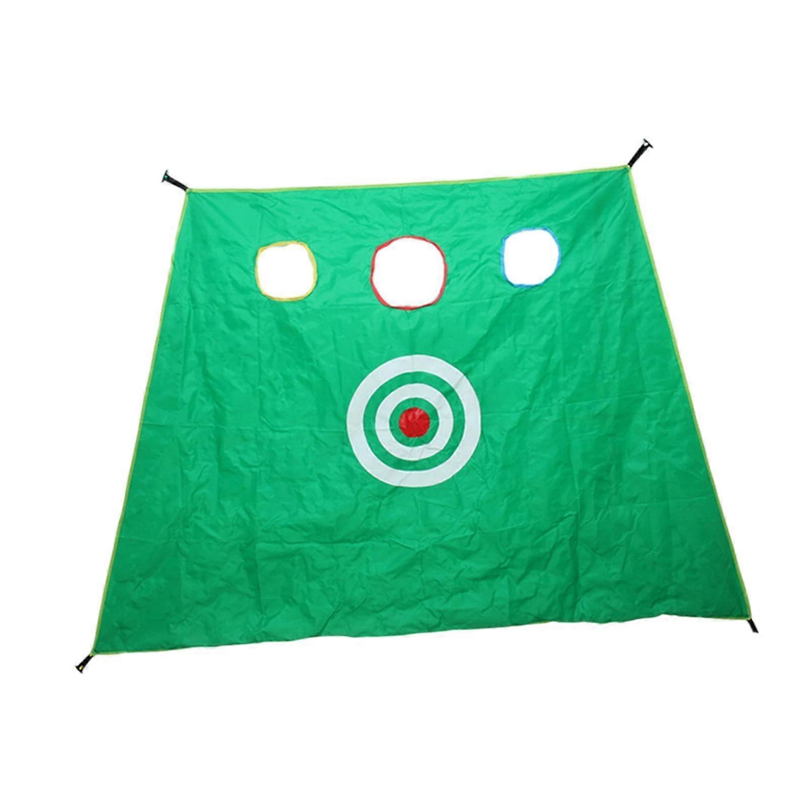 Golf Hitting Net Target for Indoor Outdoor Use, Large Size Driving Range Target Cloth, Practice Swing Training Aid for Adults