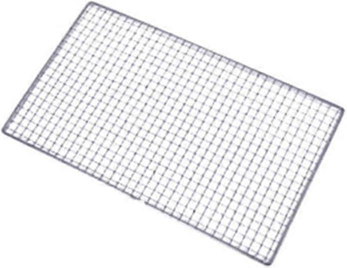 Rustfritt stål Mesh BBQ Grill Grate Grid Wire Rack - Cooking Replacement Net