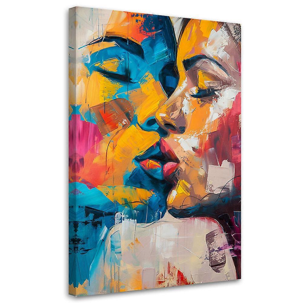 Quadro su tela, Bacio d'amore - 40x60