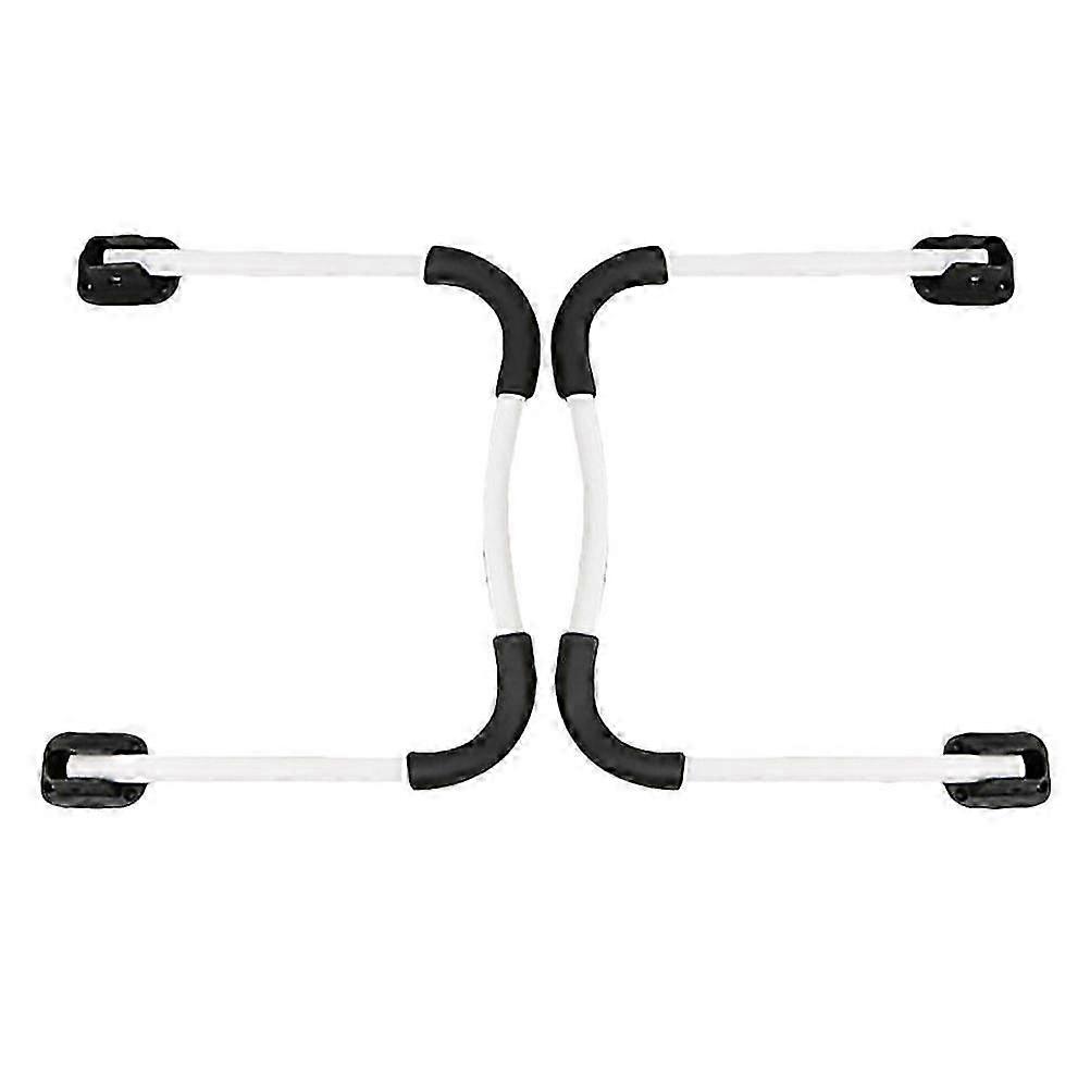 2Pcs Folding Bed Table Legs Sturdy Bed Computer Desk Legs Table Stands