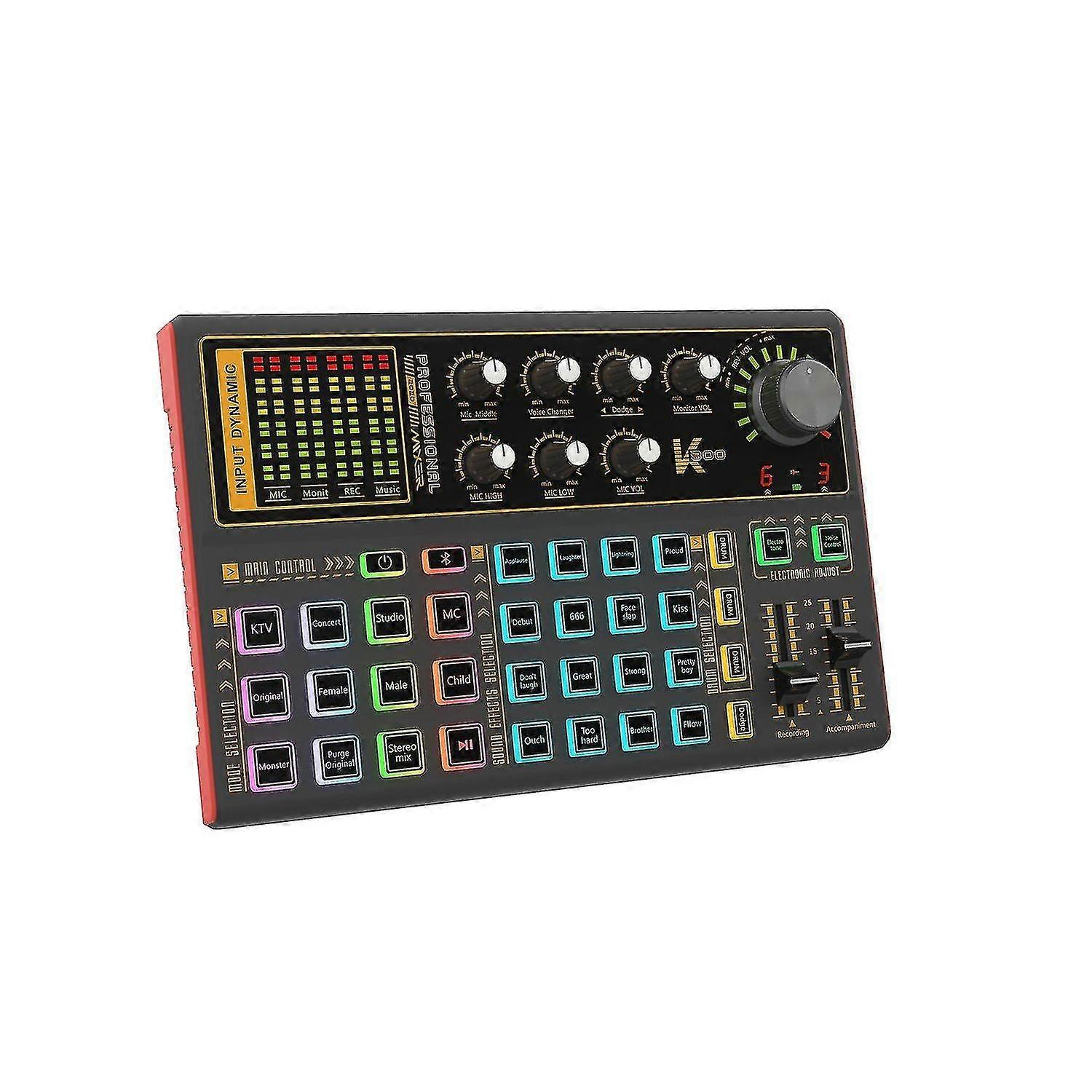 Computer mobile phone sound card live broadcast with goods singing K short video portable equipment