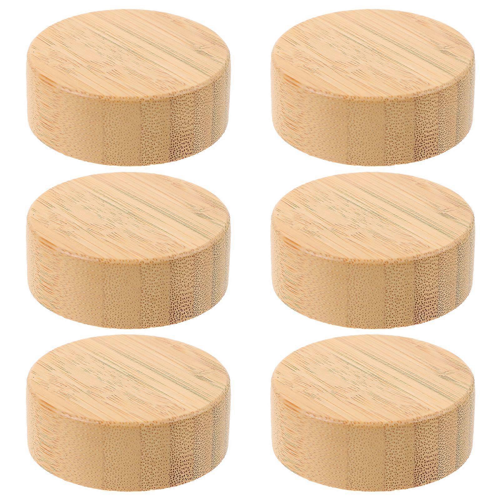 6Pcs Replacement Caps Reusable Replacement Lids Pepper Bottle Caps Bottle Lids for Daily Use