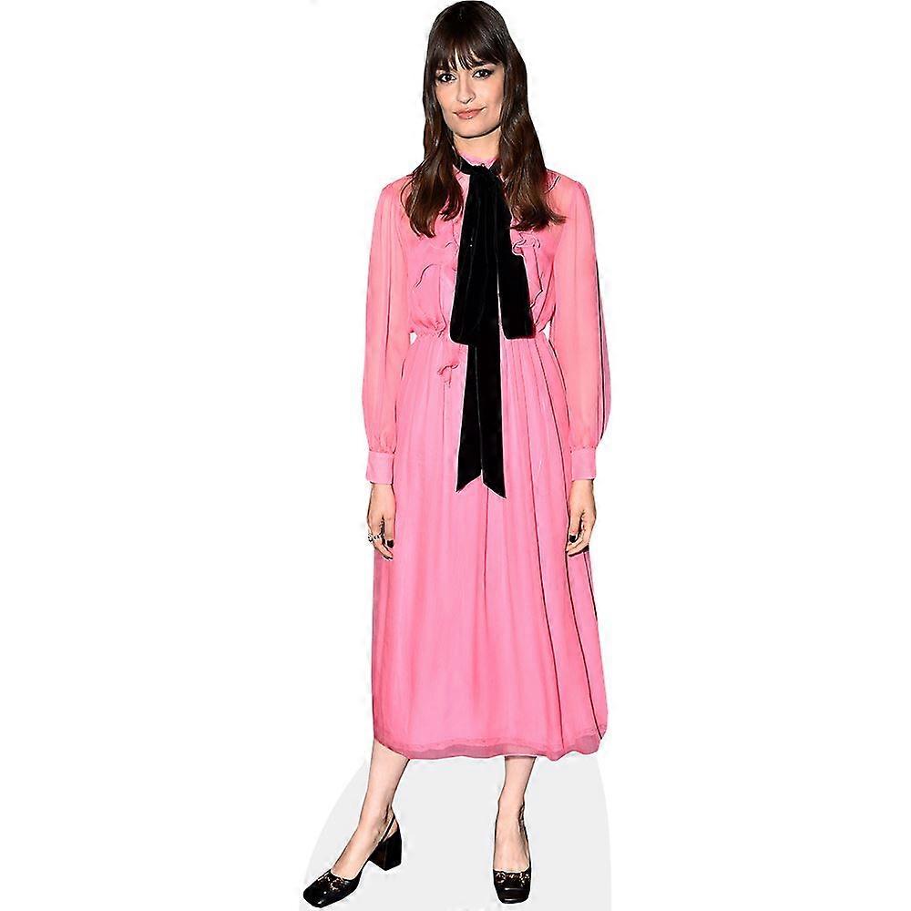 Clara Luciani (Pink) Cardboard Cutout (lifesize OR mini size). Standee. Stand Up.