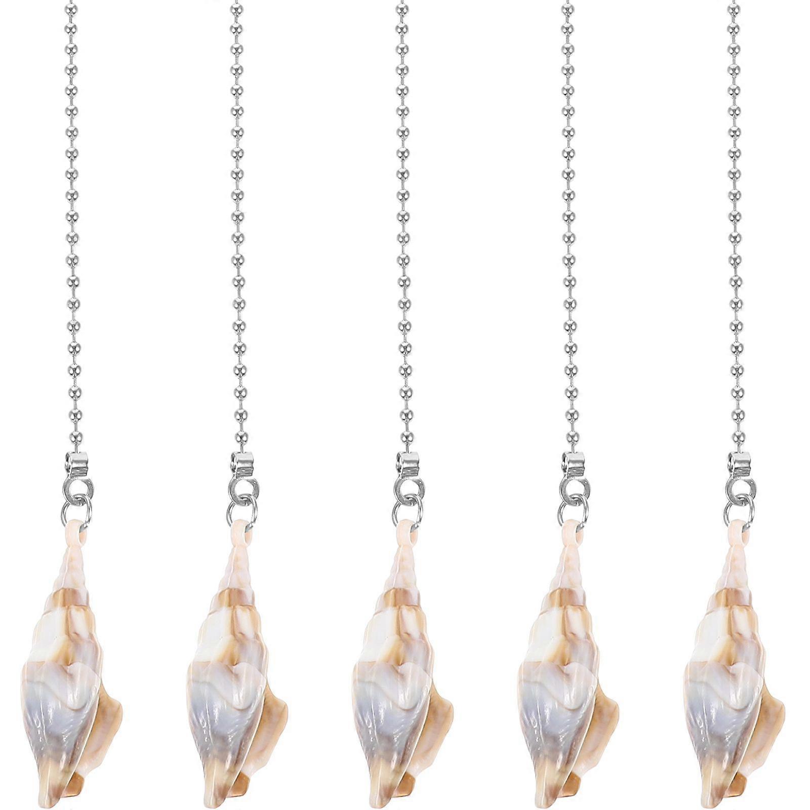 5pcs Ceiling Fan Pull Chain Ceiling Fan Pull Chain Extension Light Pulling Chain Replacement Pull Chain