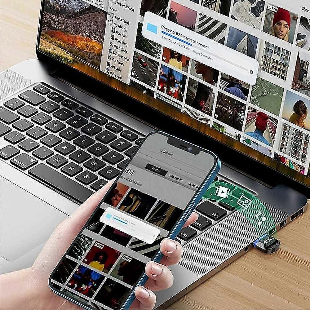 USB bluetotoh-compatible 5.3 Adapter Dongle Mini Wireless Audio Transmitter Receiver Driver-free for Computer PC Laptop Speaker