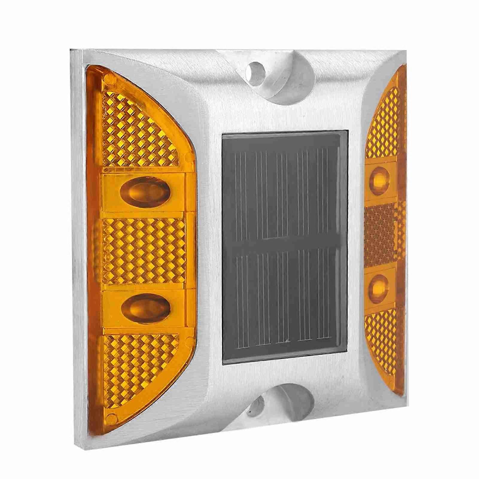 Solar-Powered LED Road Stud Light: Durable, Eco-Friendly Outdoor Lamp for Safe Navigation