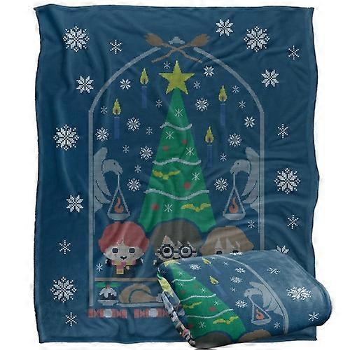 Harry Potter Chibi Christmas Blanket