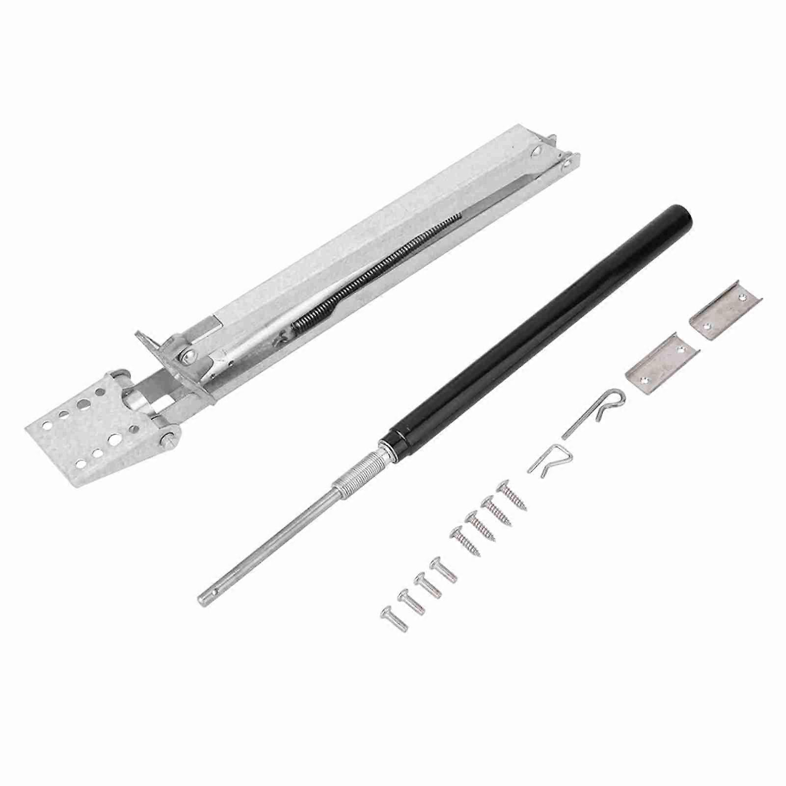 Greenhouse Window Opener Automatic Ventilation Kit Durable Aluminium Frame Easy Installation Temperature Control Suitable for Various Roof Type