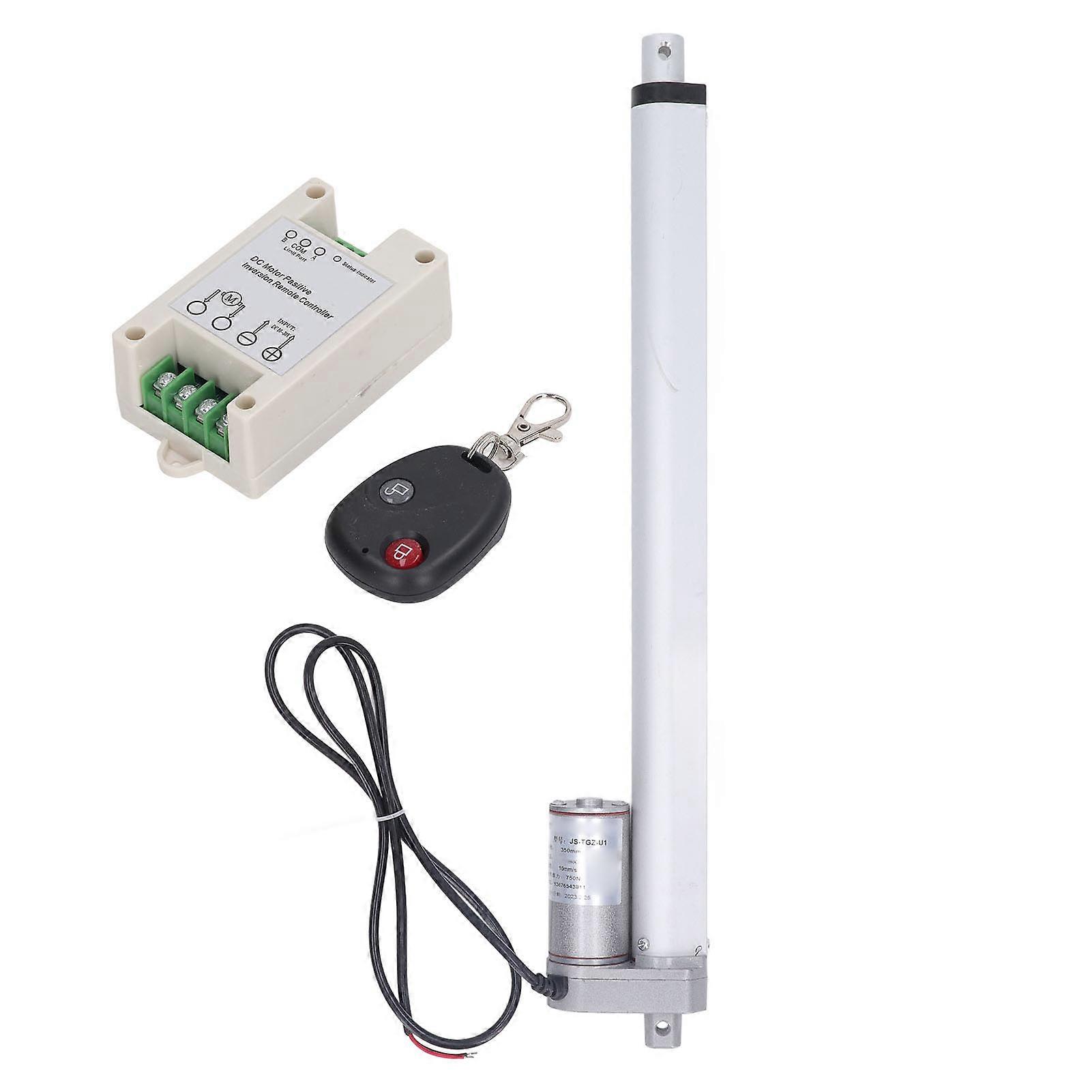 Electric Linear Actuator 350mm Stroke 750N Thrust Linear Actuator 12V for Machine Equipment