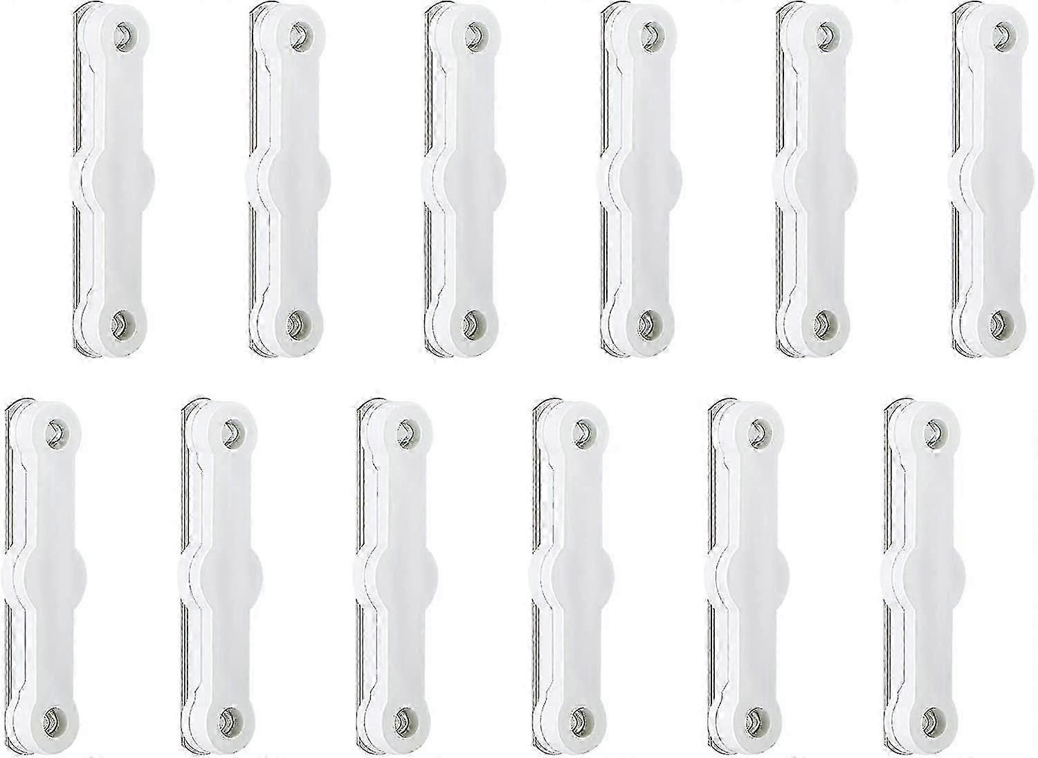 12 Pcs For Window Mosquito Net Fastener, Window Fly Ccreen Clips No Drilling, Balcony Door Skylight Mosquito Net Self Adhesive Buckle - N