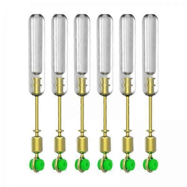 2x 6 stuks visdobberadapters dobberadapters dobber adapters wartels roterend draagbaar