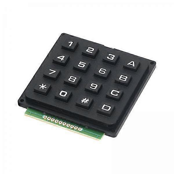 2-6pack Matrix Keypad Electronics Keyboard Phone Style Matrix Keypad 16 keys 4x4