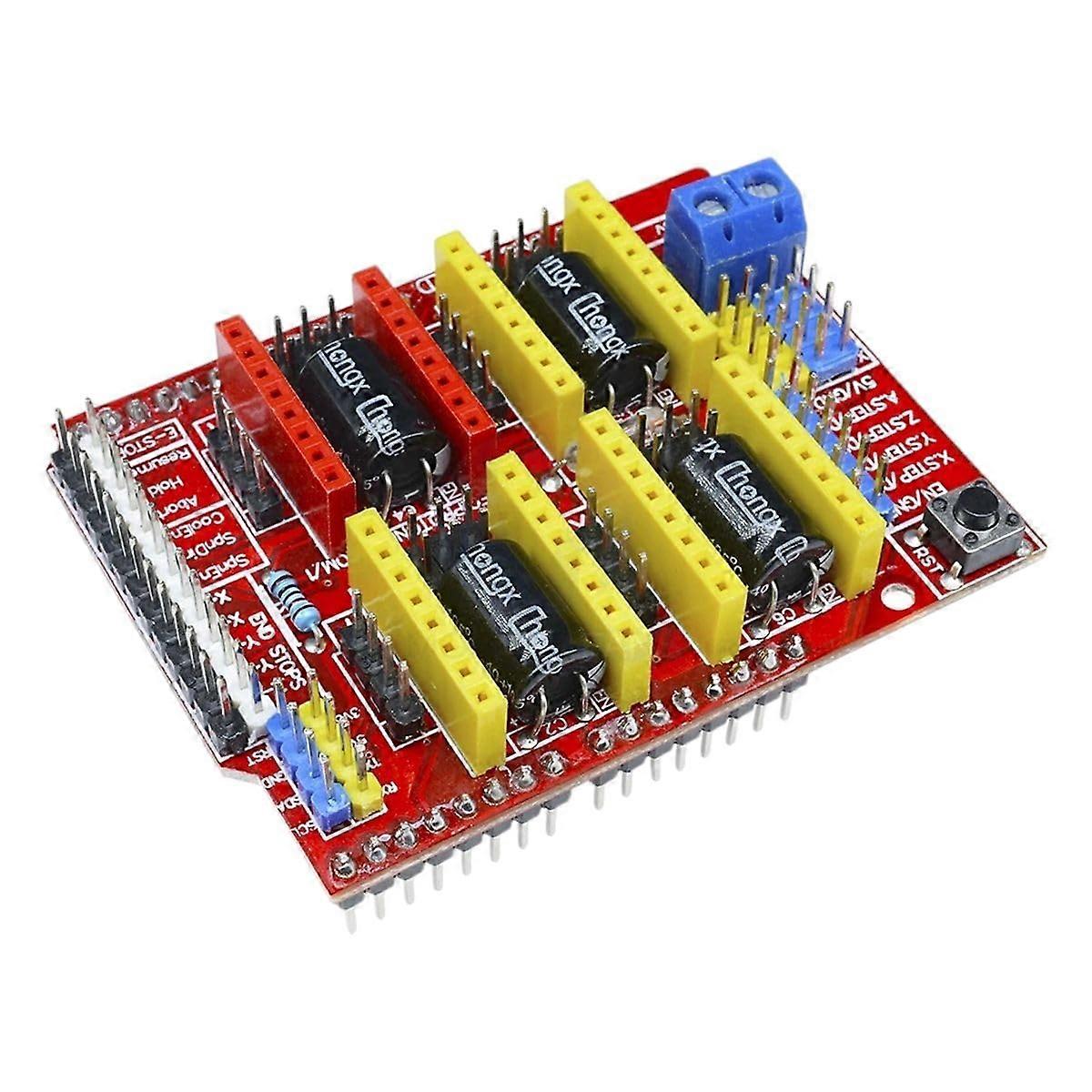 A4988 Driver CNC Shield Expansion Board for Arduieno V3 Engraver Printer 3D IO Port Module for Arrival High for Quality