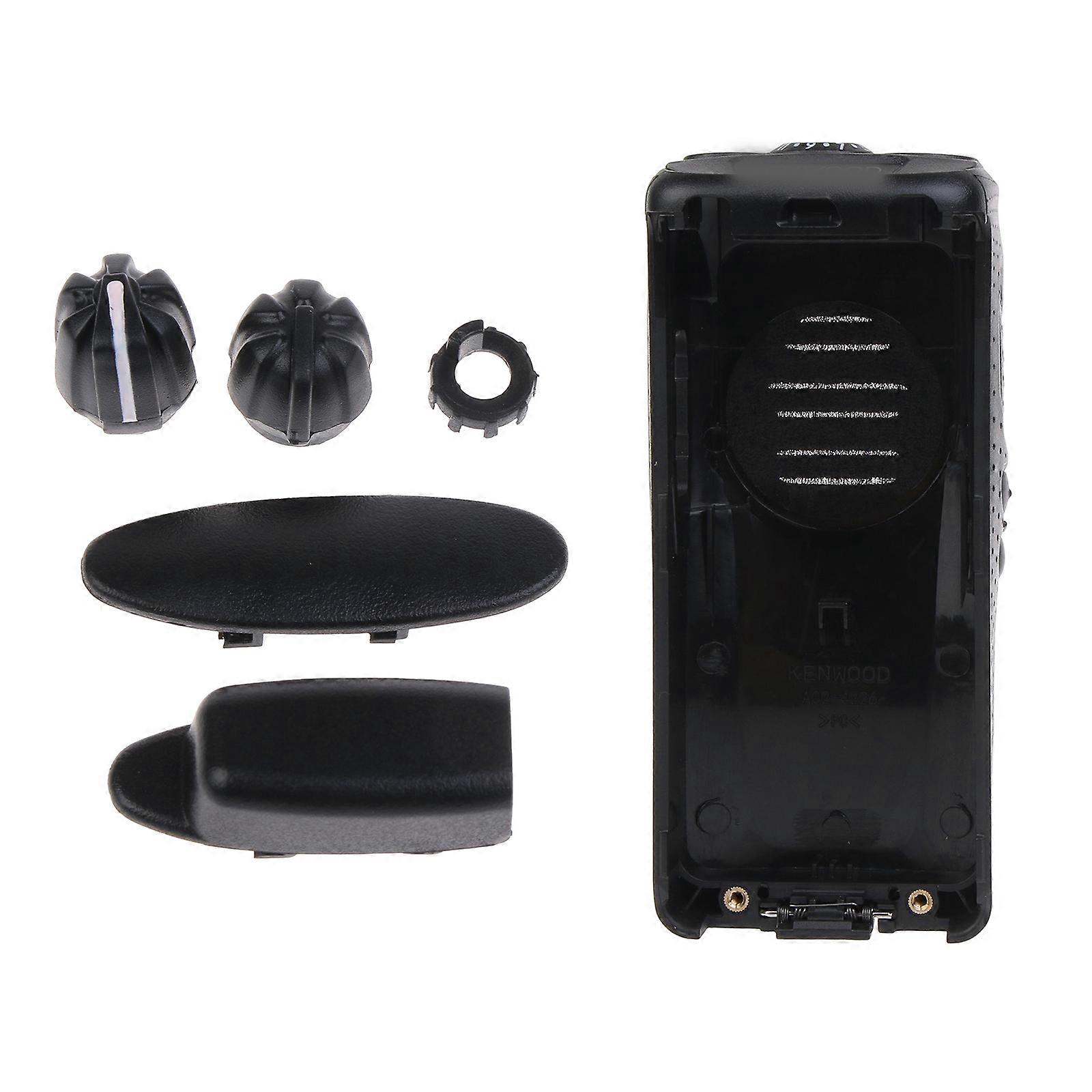 Front Cover Housing Shells Case with Volume Channel Knobs Kits Fit for Walkie NX340 NX240 Radio Accessories Multicolor