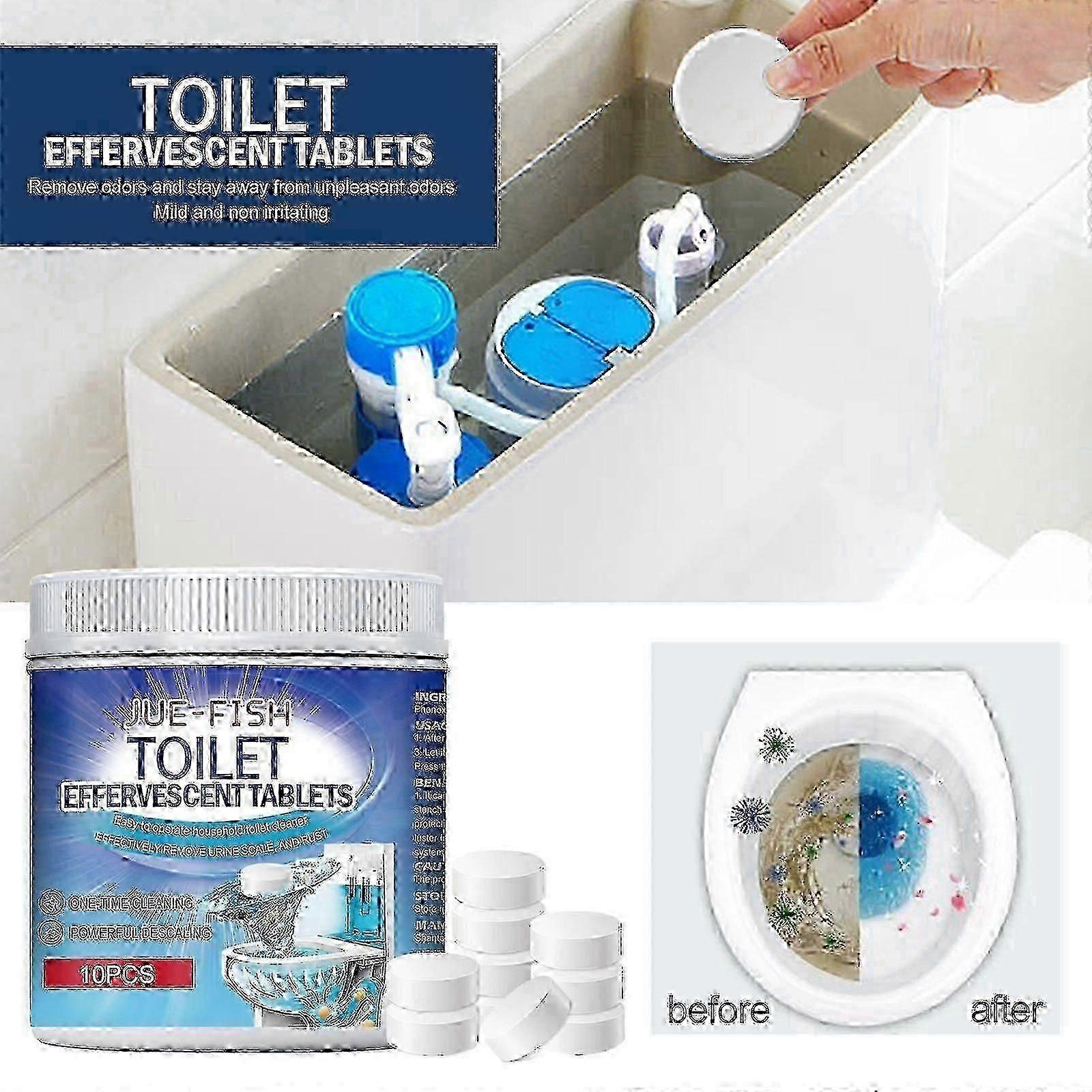 Toilet Effervescent Tablet, Toilet Clean Urine Stains Dirt Toilet Deodorization Remove Odor Effervescent Tablet
