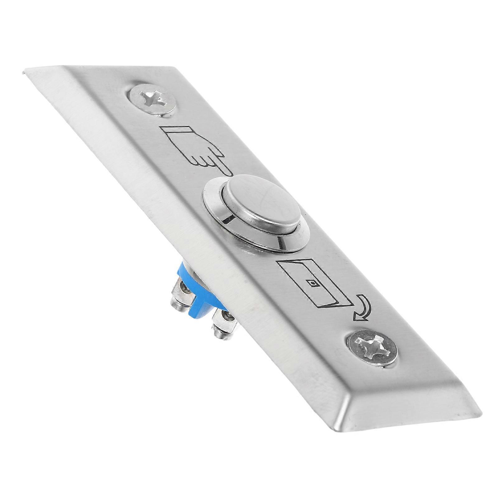It sounds like you're referring to a **"Push to Exit" button** commonly used in **door access control systems**. The description you provided seems