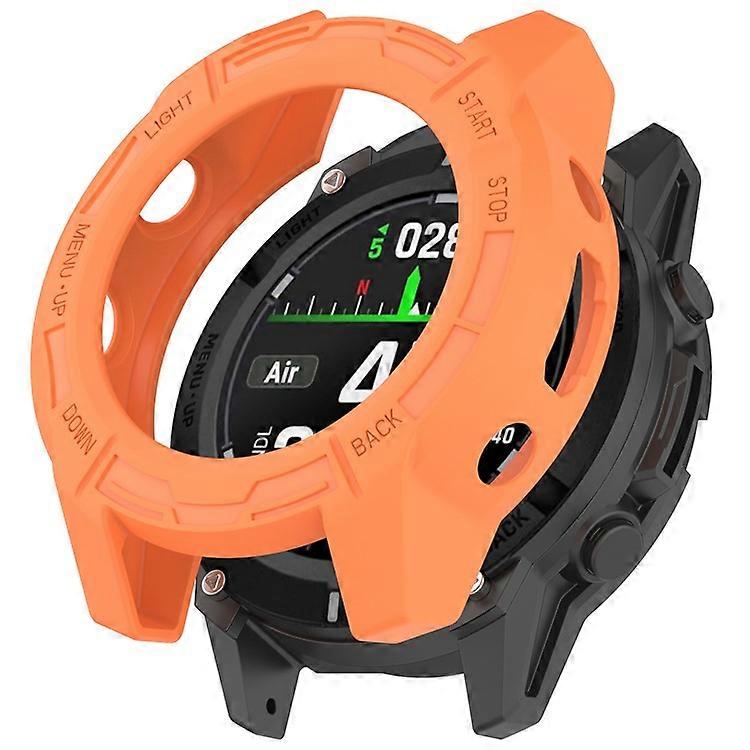 Watch Case Compatible For Garmin Descent G2 / G1 / G1 Solar / G1 Solar Letel Soft TPU Hollow Shockproof Bumper Frame