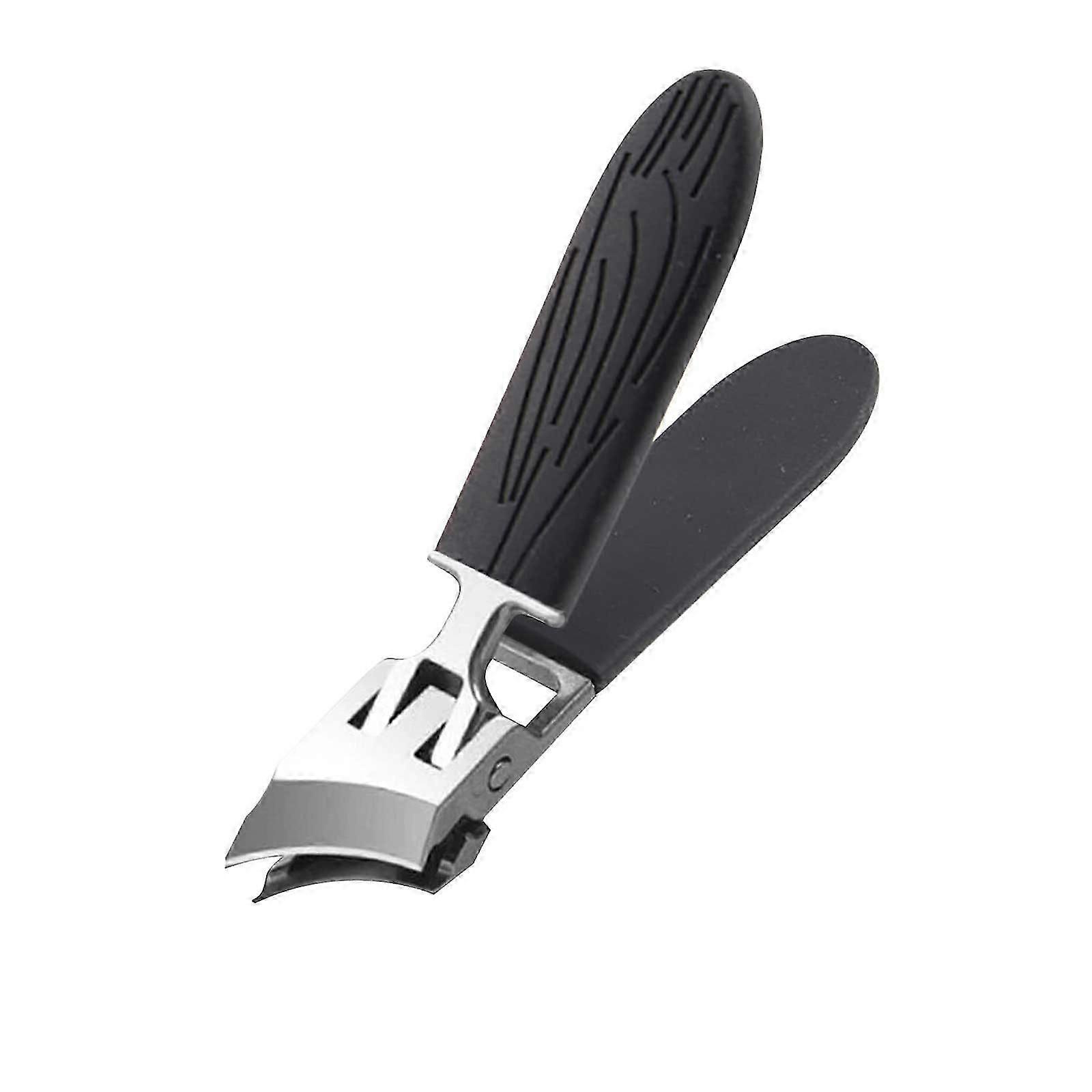 Wide Jaw Opening AntiSplash Slanted Nail Clipper