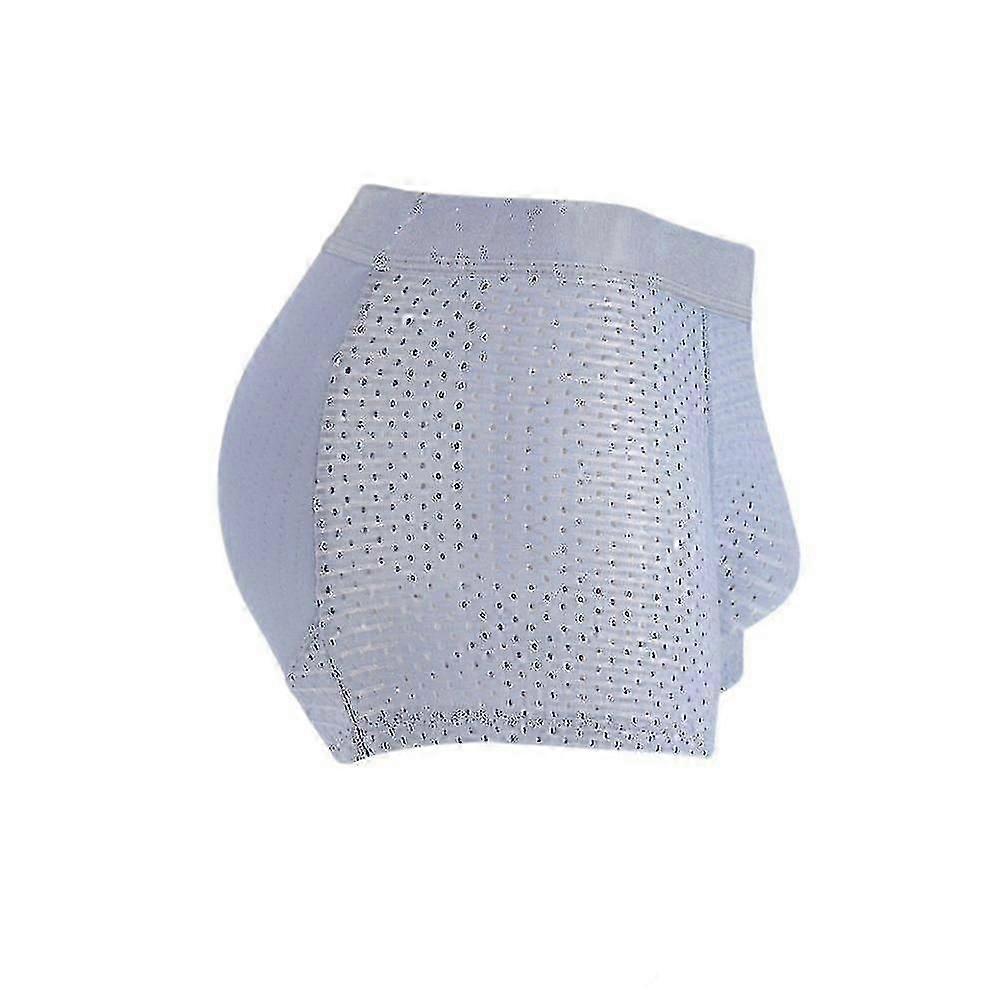 Män Vadderad Boxer Underkläder Hip Butt Lifter Enhancer Briefs