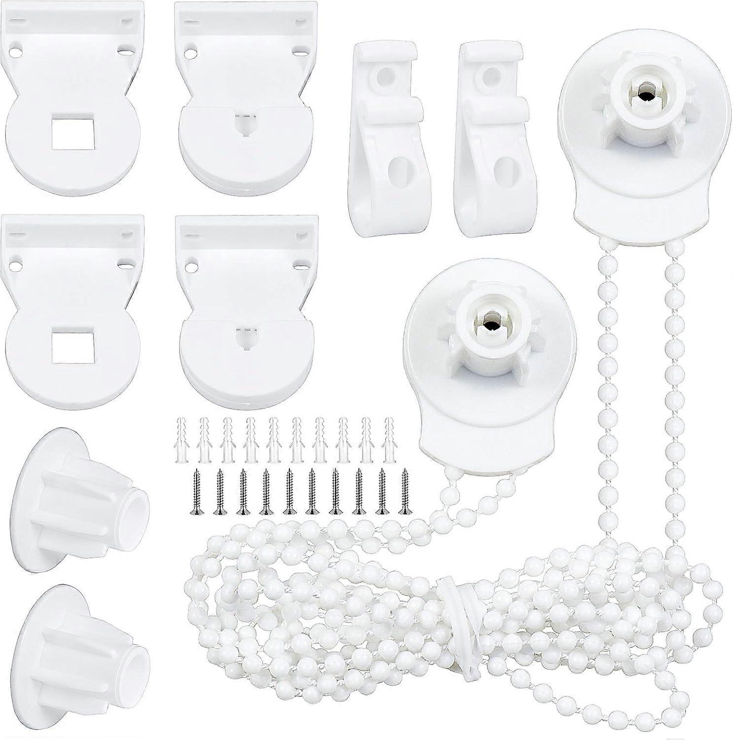 set - Roller blind system - roller blind fittings - bead chain - Curtain parts - window decoration accessories - roller blind chain - replacement rep