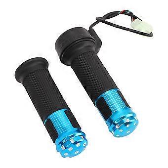 1 Pair Universal Electric Bike Scooter Throttle Handle Electric Tricycle Throttle Handle Grip Handlebar 
