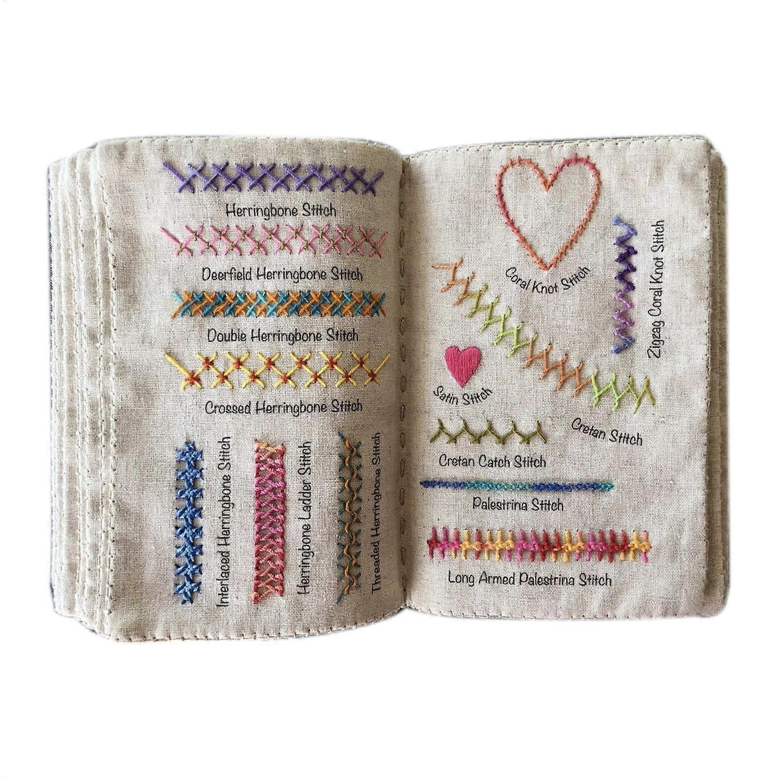 Embroidery Instructions Sewing Book For Enthusiasts, Decorative Sewing Skills Guide, Embroidery Techniques Reference