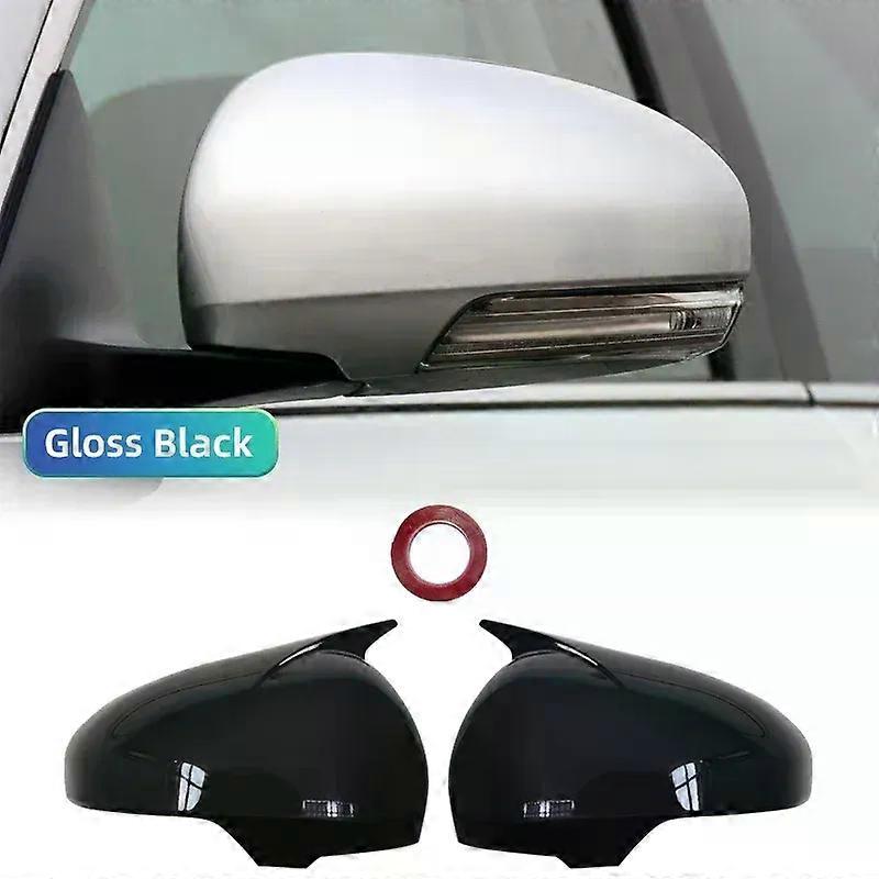 con Car Housing Cap Rearview Mirror Cover With Turn Signal Light Lamp For Toyota Mark X Reiz 2010 - 2016 Mirror Caps