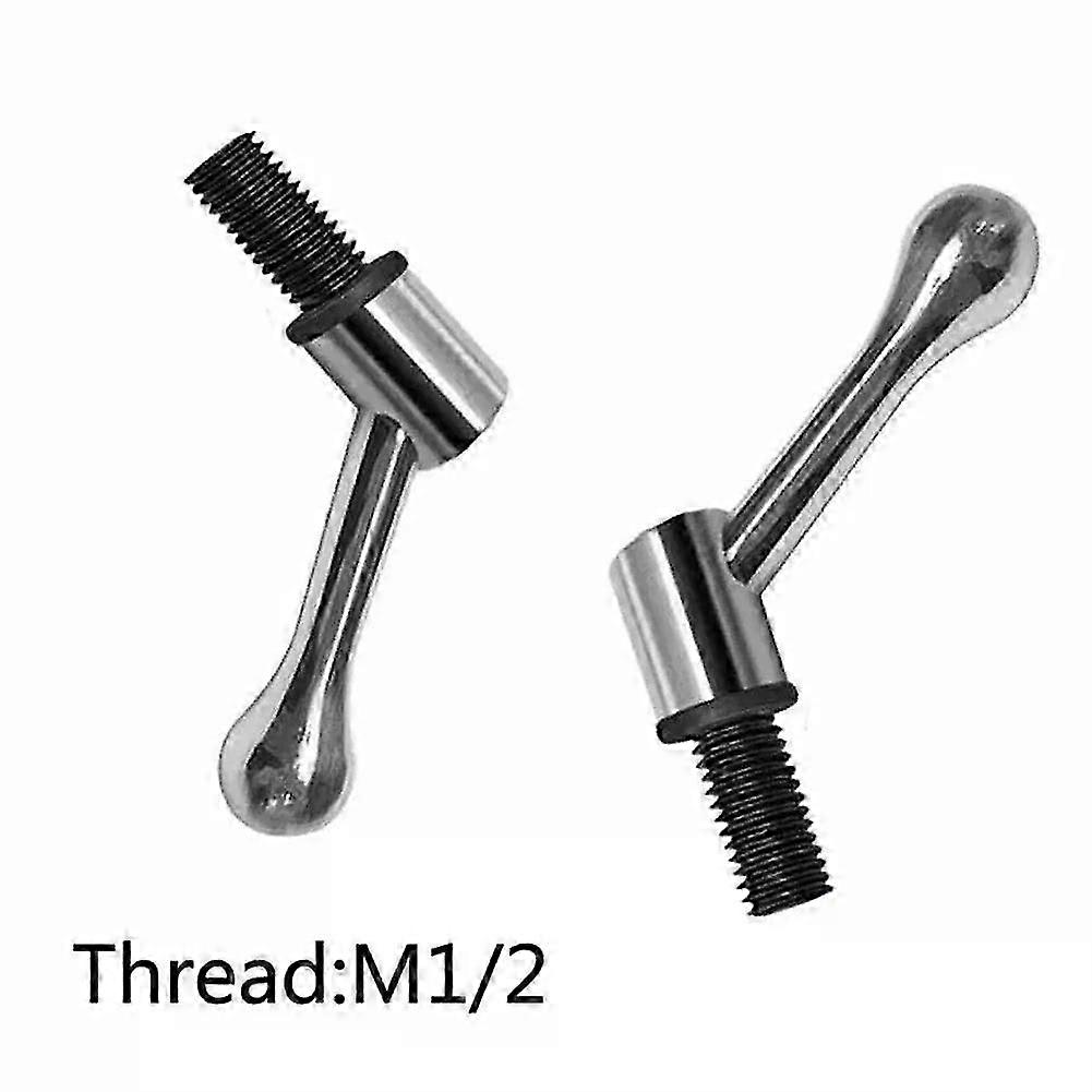 Milling Machine Parts Pack of 2 Adjustable Handles with Threads Designed Suitable for Efficient Table Locking on Suitable for Bridgeport