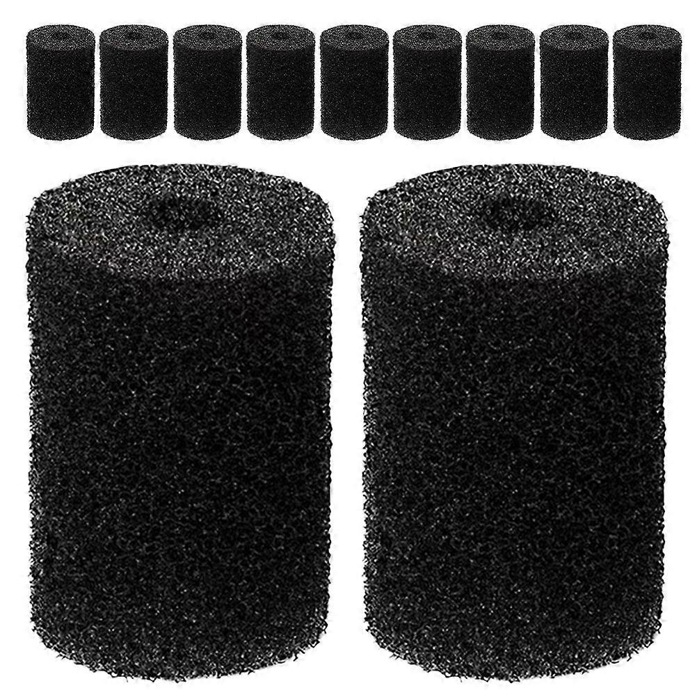12pcs High Density Pool Cleaner Tail Scrubber Sponge Replacement Hose Brush for Maintenance