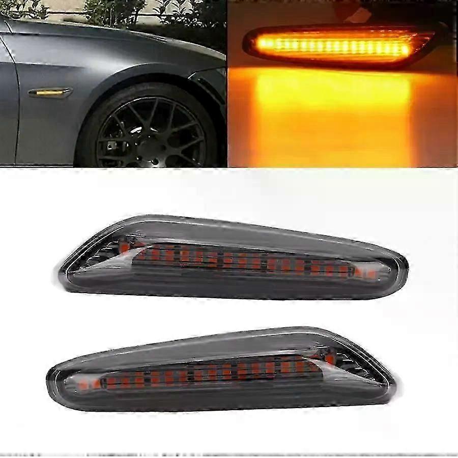 1 Pair 12V 5W Car LED Brake Turn Signal Side Marker Light Indicator Lamp replacement for BMW E82 E88 E60 E61 E90 E91 E92 E93