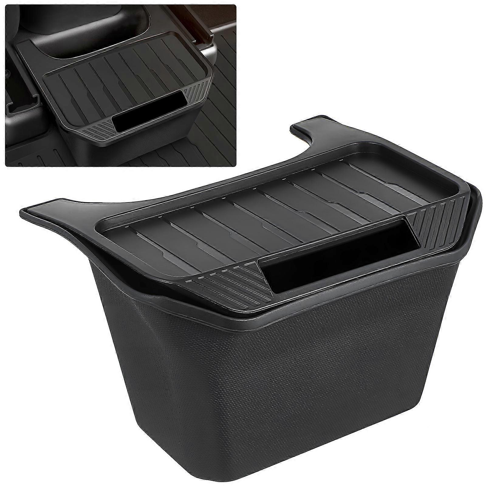 Suv Organizers And Storage Car Trash Bin Backseat Organization Black 10.61X8.25X6.29IN Storage Compartment 1Pack
