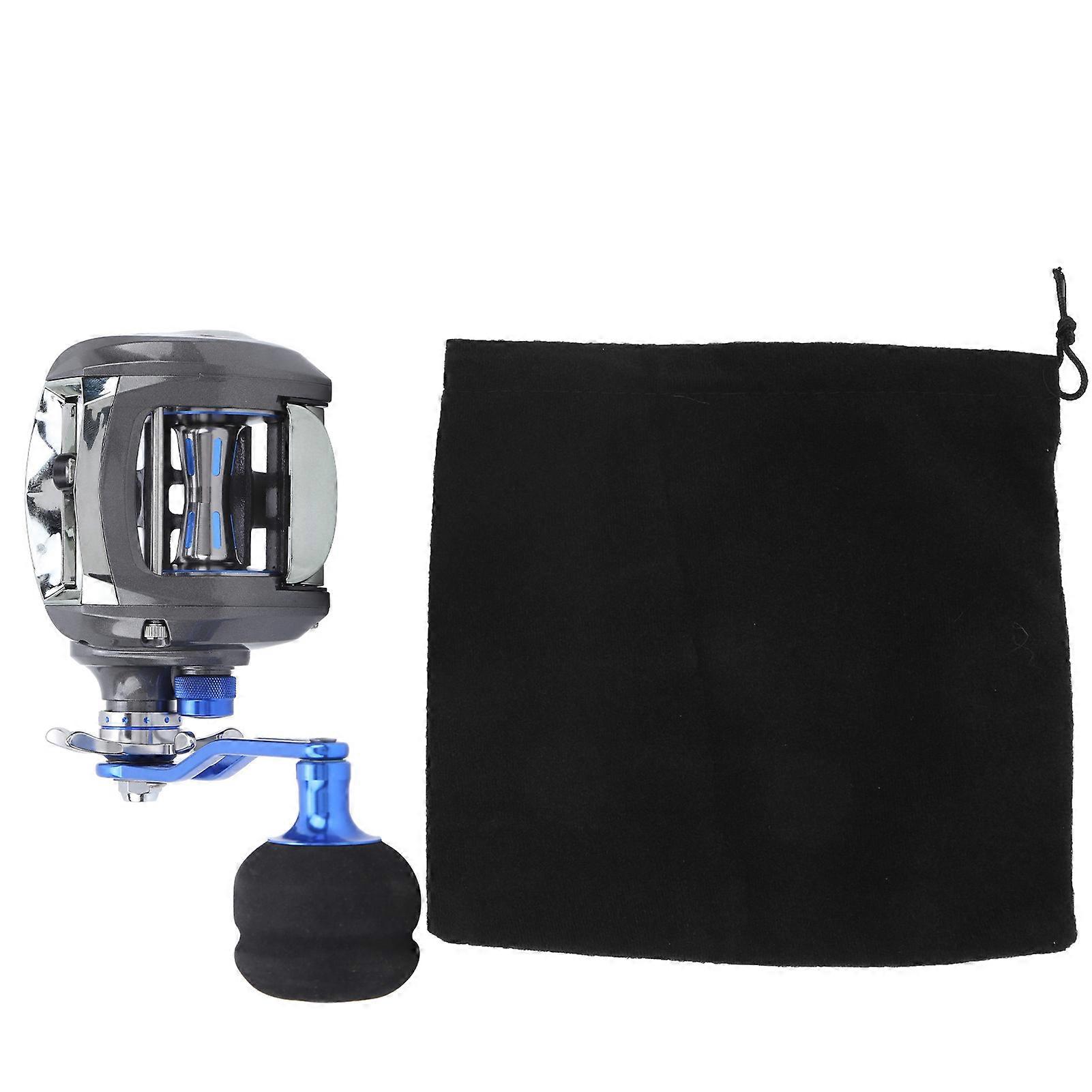 TF500 Low Profile Wide Drag Sea Fishing Reel Left Handed Cordless