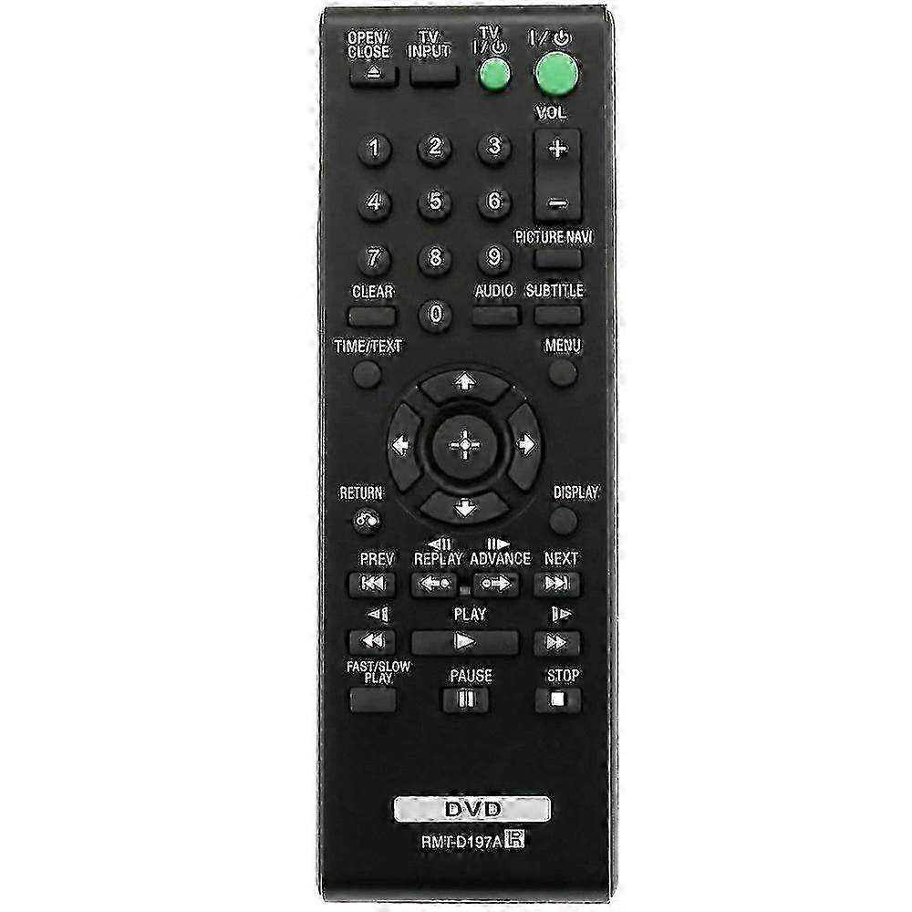 RMT-D197A لسوني مشغل CD / DVD جهاز التحكم عن بعد DVP-SR510H DVP-SR210P DVP-SR510 DVP-SR210 DVPSR510H DVPSR210P DVPSR510 DVPSR210 ، H SZRH