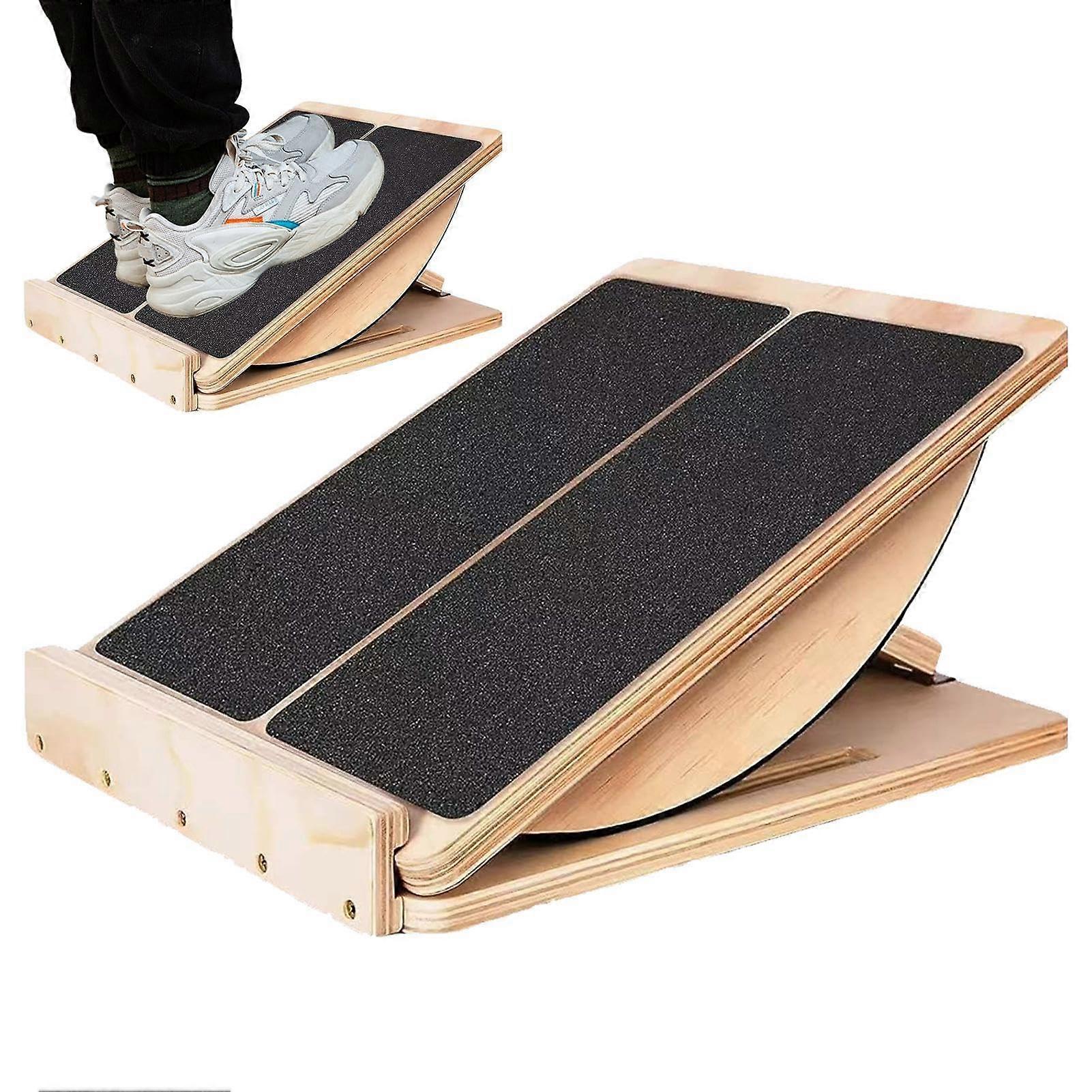 Calf Incline Board, Adjustable Exercise Board for Flexibility and Balance