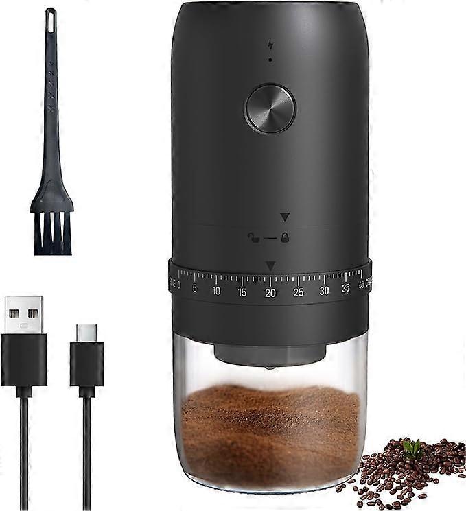 Ceramic Conical Burr Rechargeable Compact Coffee Grinder