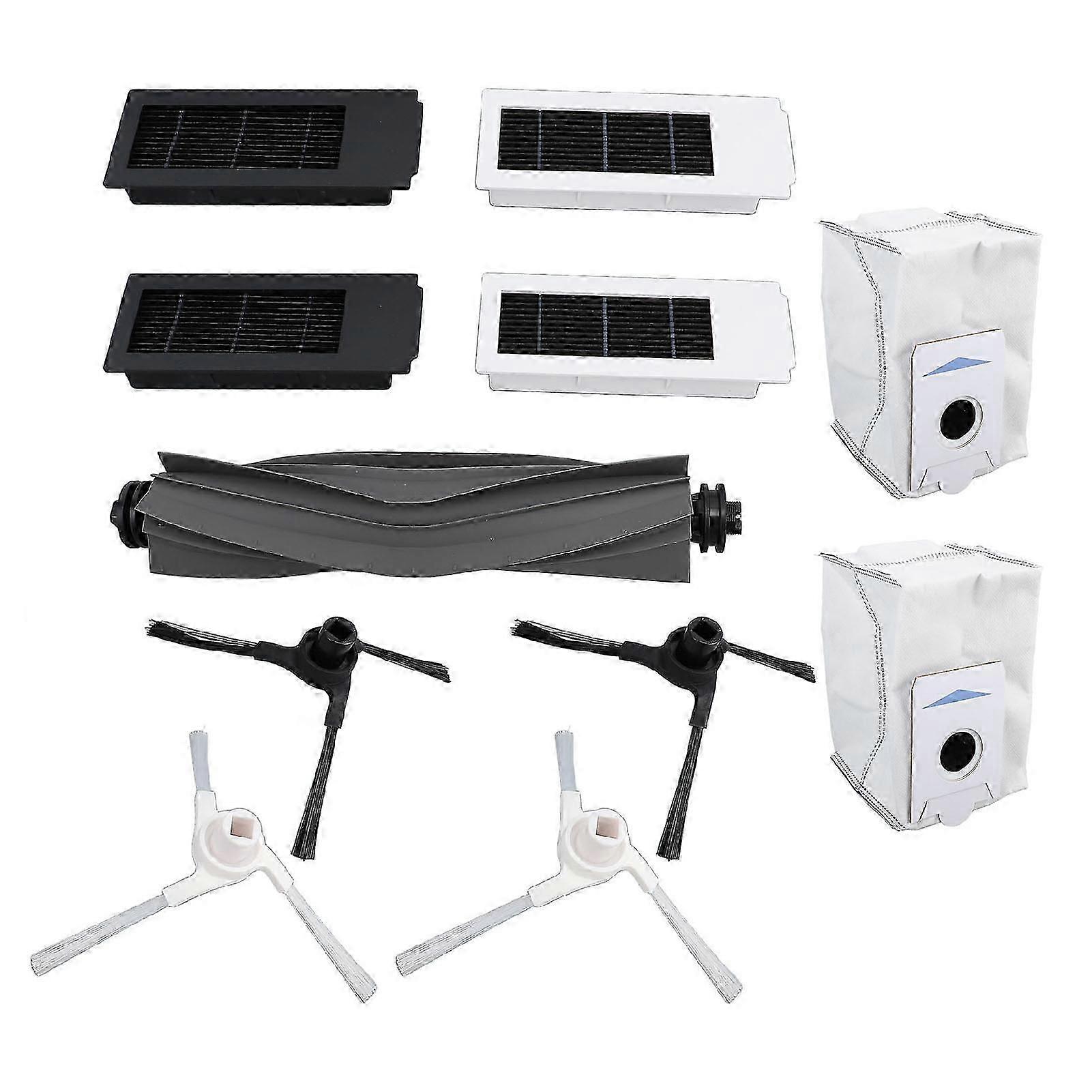 Sweeping Robot Replacement Parts Main Brush Side Brush Filter Mesh Dust Bag Spare Accessories for X2 X2pro