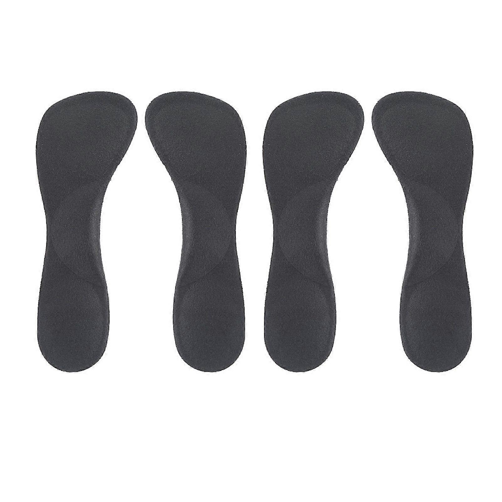 2 Pairs High Heel Insoles Soft Comfortable Shock Absorption 3/4 High Heel Insoles Cushion Pad for Women
