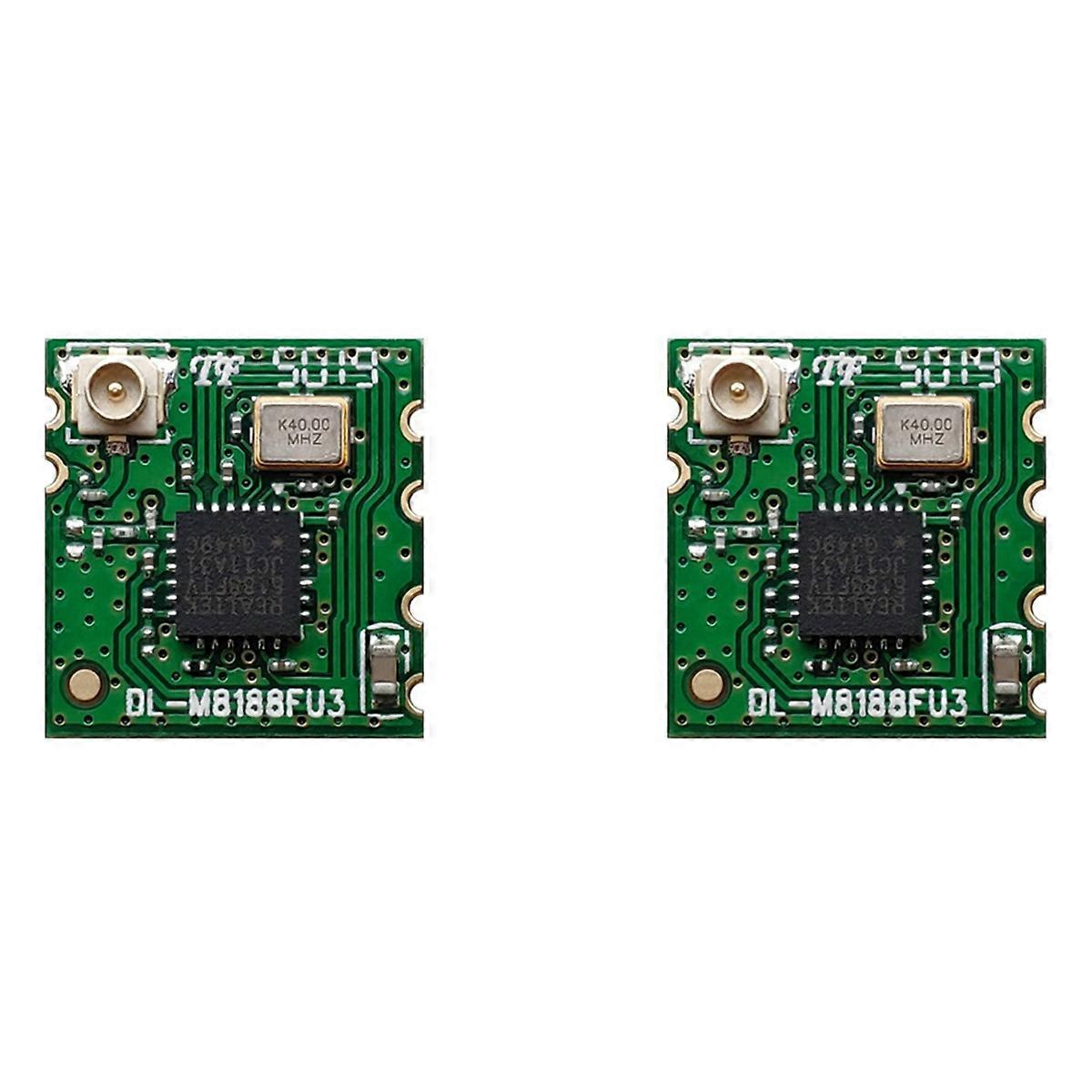 2X RTL8188FTV Wireless WIFI Module with Block for Linux Android USB Interface 2.4GHz BL-M8188FU3
