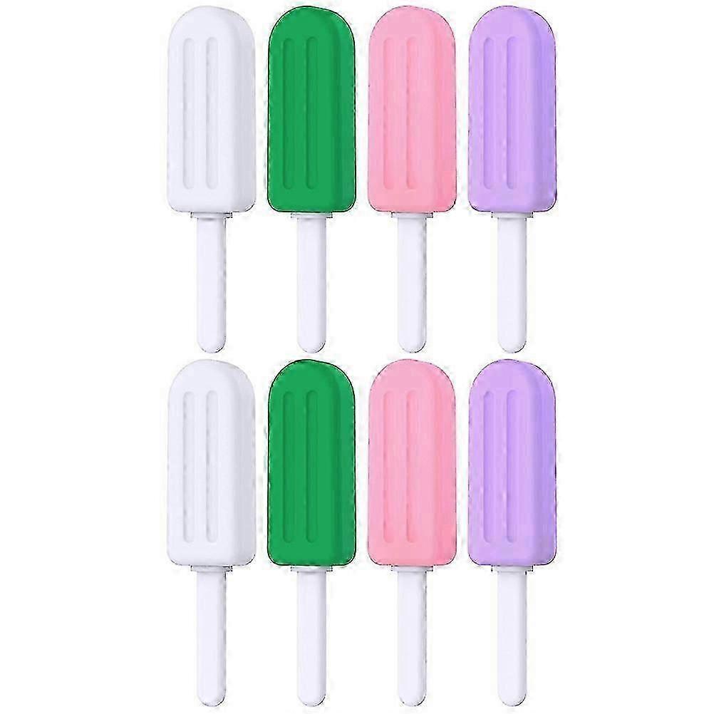 8pcs Aligner Chewies Kaustäbchen Eis am Stiel Form Chewies Kieferorthopädische Chewies