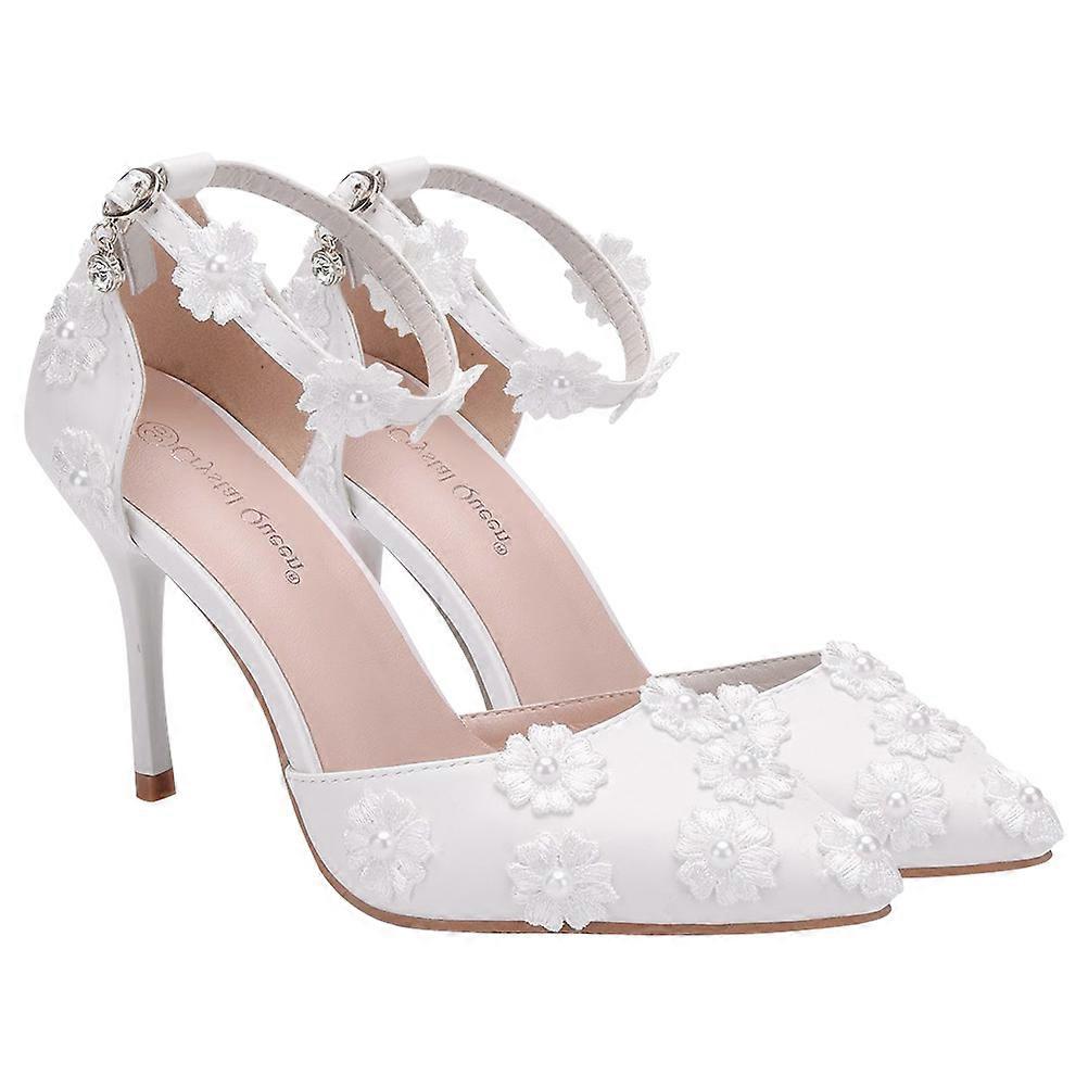 Women High Heels Shoe Pointed Toe Shoes Elegant Casual 1 Pair
