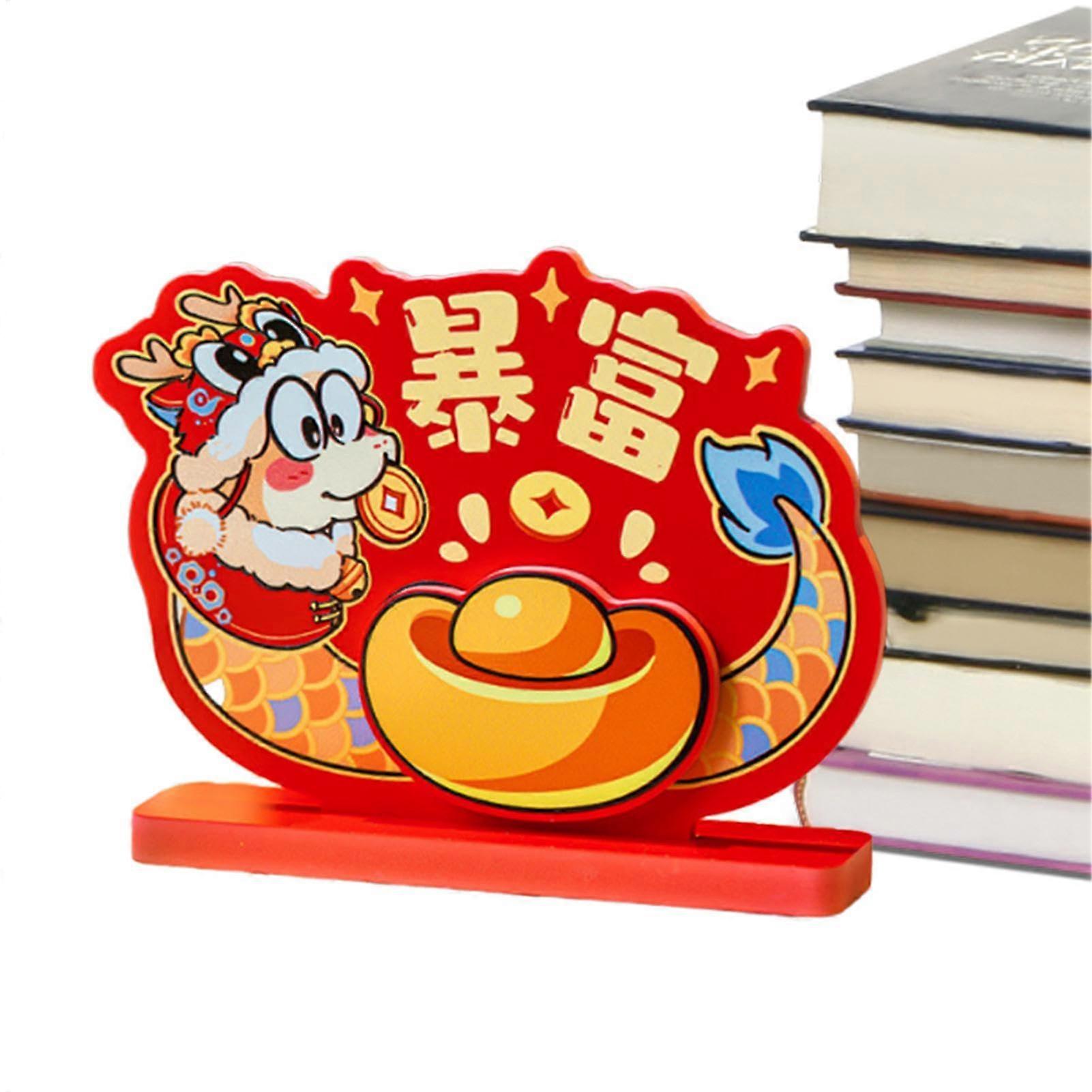 Chinese New Year Table Centerpiece 2025, Year of the Snake Decoration, Spring Festival Table Decor, Ornament Accessory