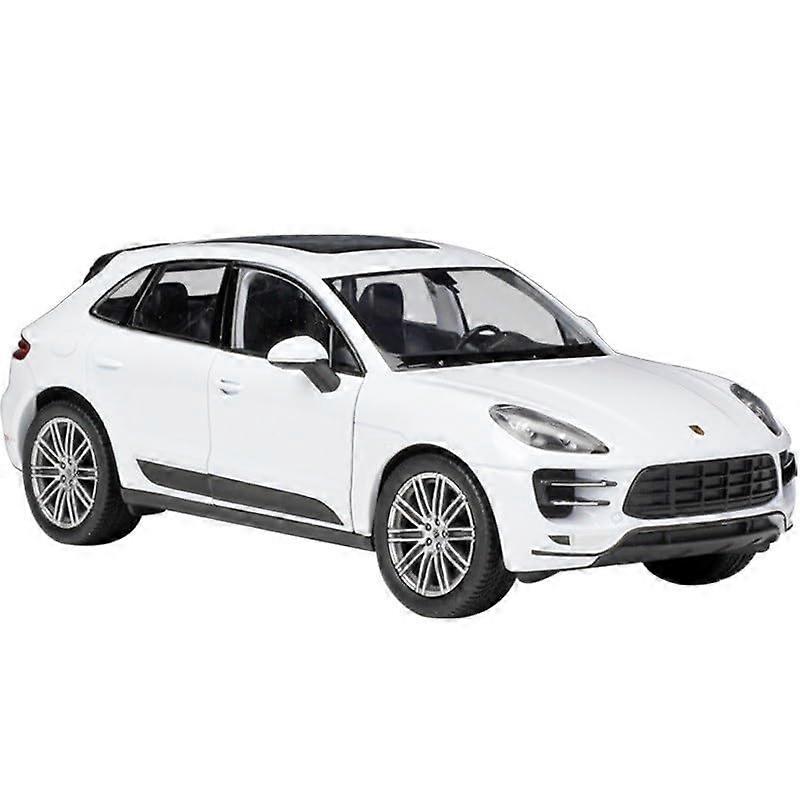 Miniature Models Scale 1:24 Porsche Cayenne Macan 550 Metal DieCast (White)
