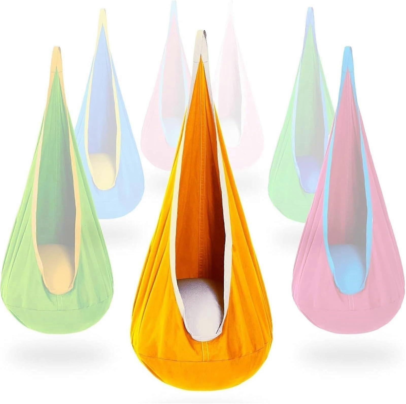 Children's Hanging Cave With Comfortable Round Cushion, Height (C)