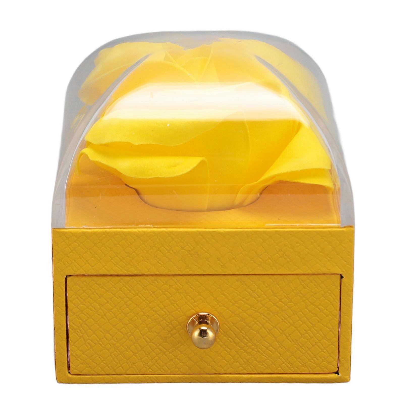 2025 Latest Model  Rose Ring Box Exquisite Romantic Multi Purpose Velvet