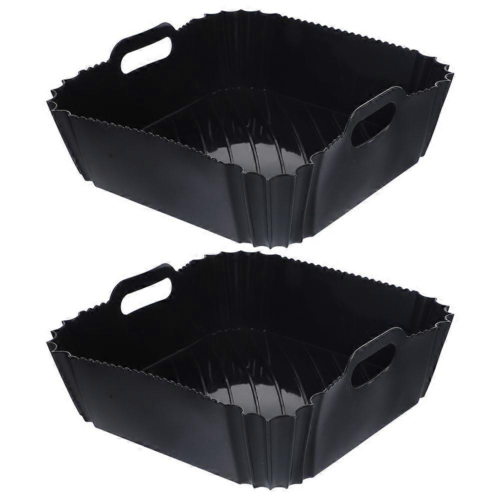 Air Fryer Silicone Liners Heat Resistant, Non Stick Reusable Baking Mats for Easy Cleaning & Cooking Design